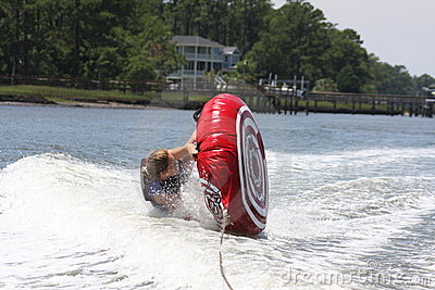 tubing water